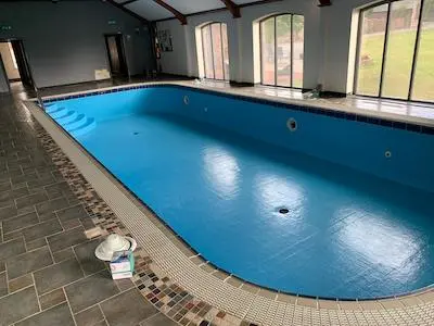 Pool line grp lining for a durable high performance swimming pool lido lining