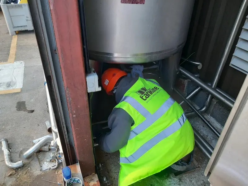 Measuring for false floor