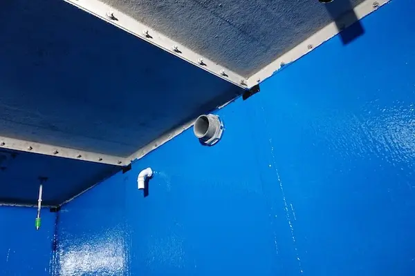 Potable water tank lining