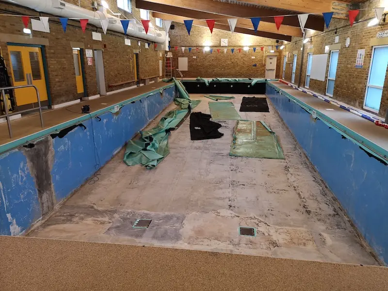Removing the failed liner