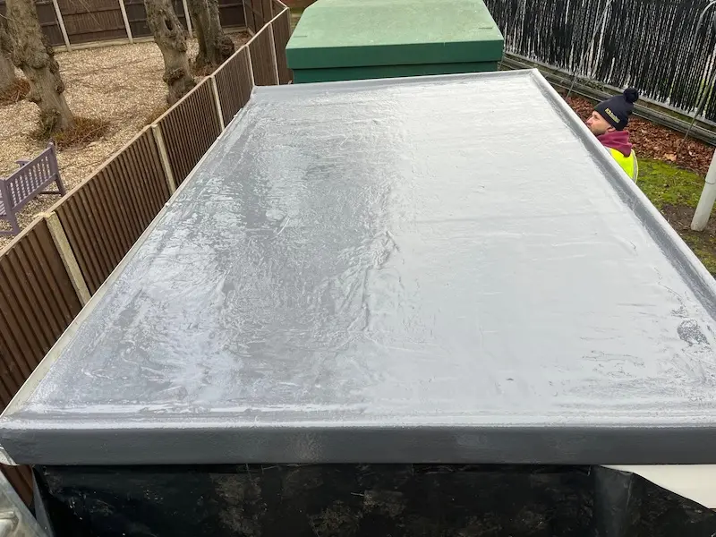 Roof top coated