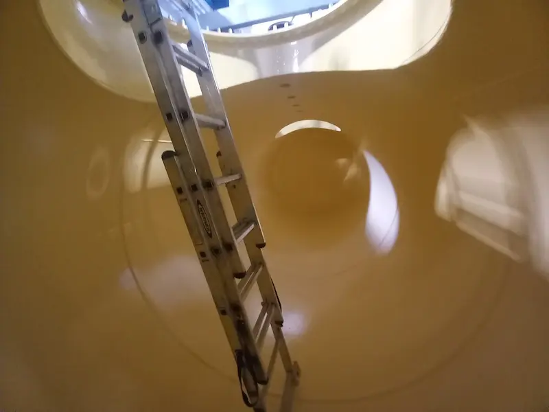 Second coat applied