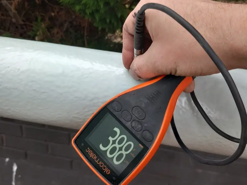 Applicator carrying out final DFT Checks