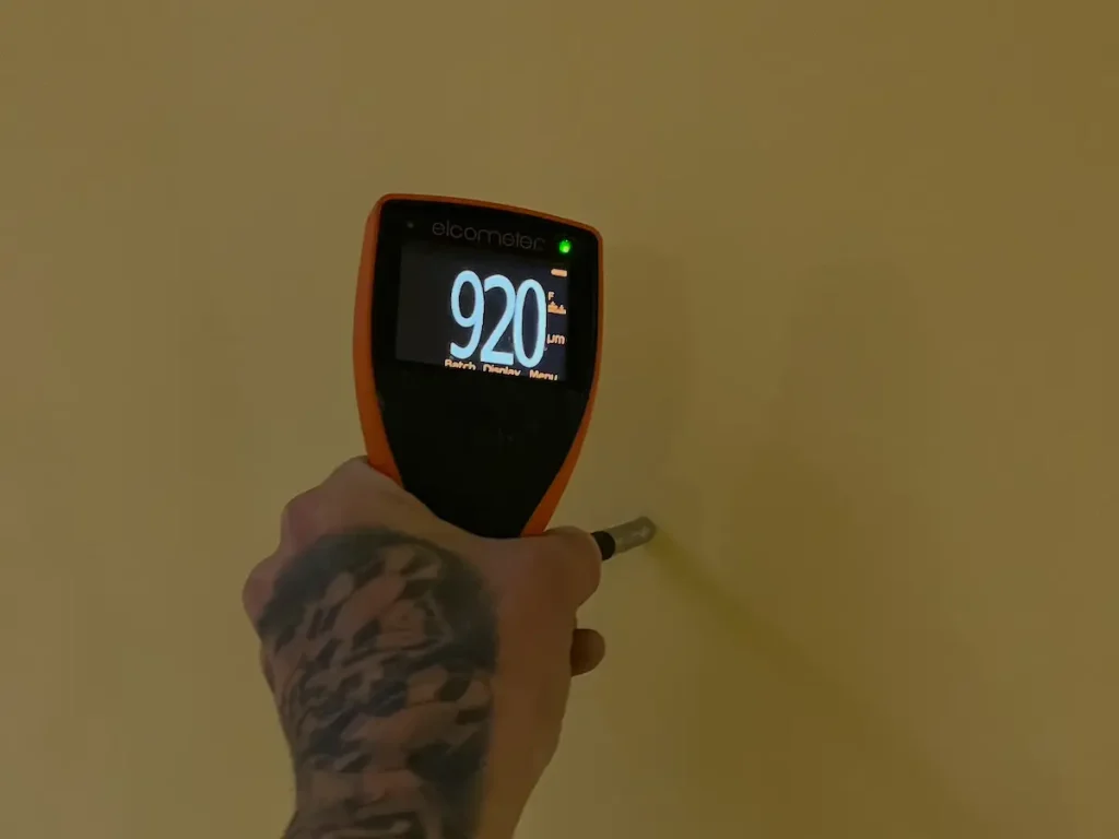 DFT Checks Final Coat