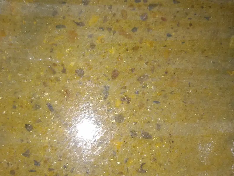 Final Finish showing 100% Consolidation