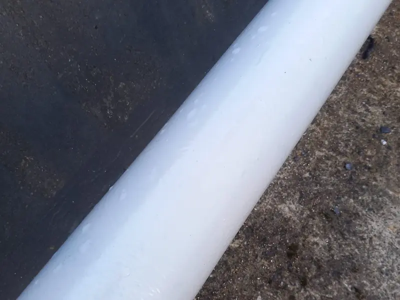 Interthane 870 top coat applied