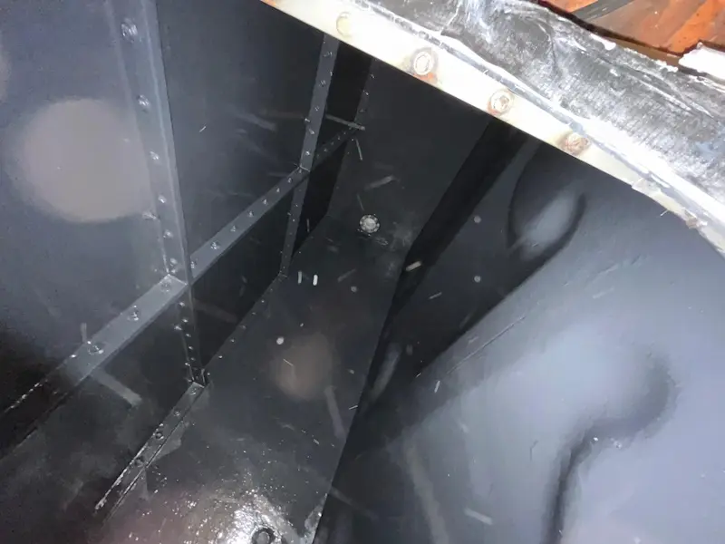 Completed flexible pure polyurea tank lining system