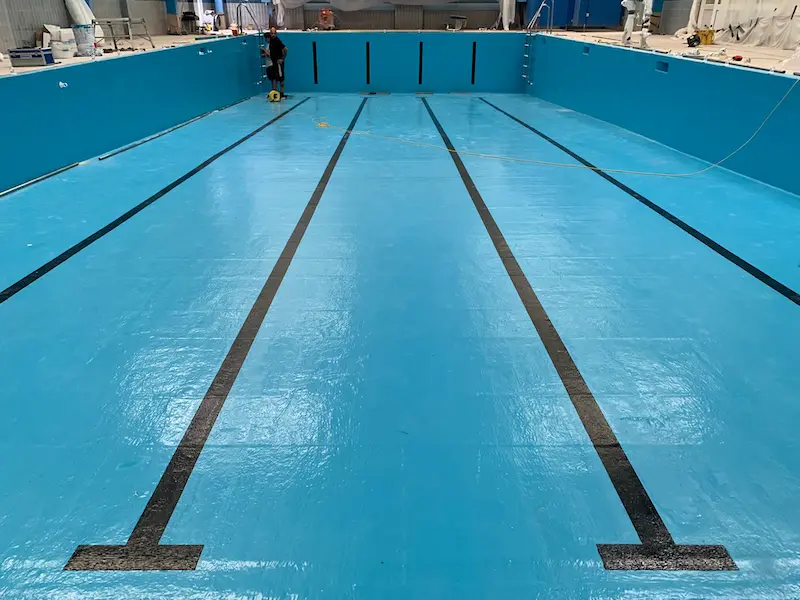 Lane Lines Installed